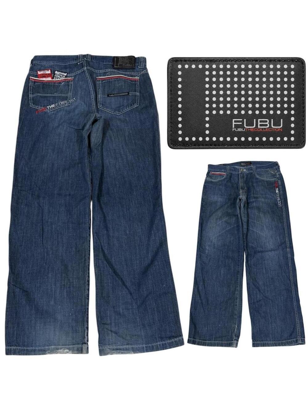 FUBU The Finalist baggy style denim jeans